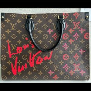 Asia exclusive On the Go tote LV Vuitton onthego Fall in Love collection